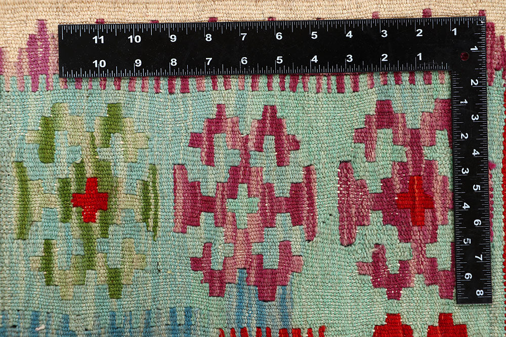 Multi Colored Kilim 5' x 6' 7 - No. 66758 - ALRUG Rug Store