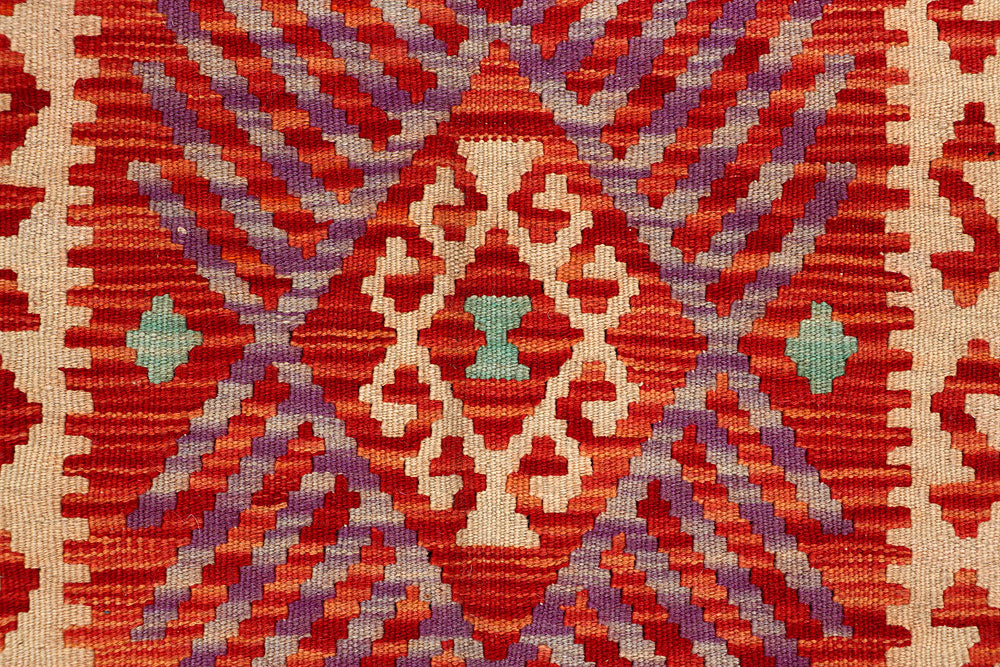 Multi Colored Kilim 4' 8 x 6' 3 - No. 66759 - ALRUG Rug Store