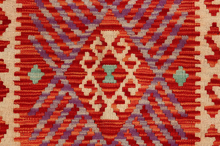 Multi Colored Kilim 4' 8 x 6' 3 - No. 66759 - ALRUG Rug Store