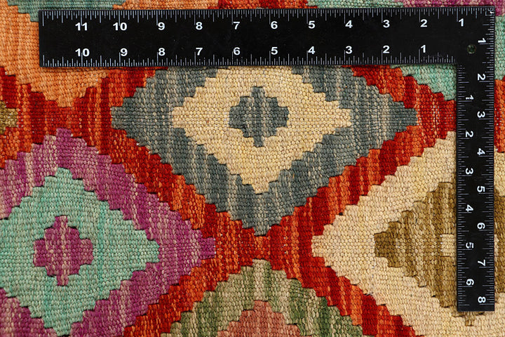 Multi Colored Kilim 4' 11 x 6' 5 - No. 66760 - ALRUG Rug Store