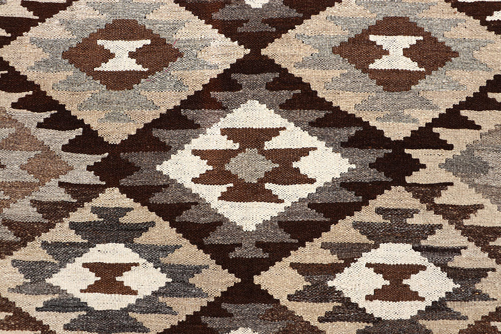 Multi Colored Kilim 4' 10 x 6' 6 - No. 66763 - ALRUG Rug Store