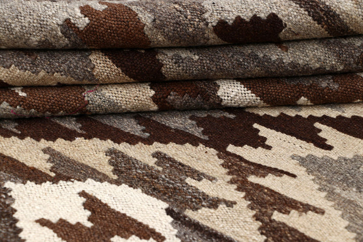 Multi Colored Kilim 4' 10 x 6' 6 - No. 66763 - ALRUG Rug Store