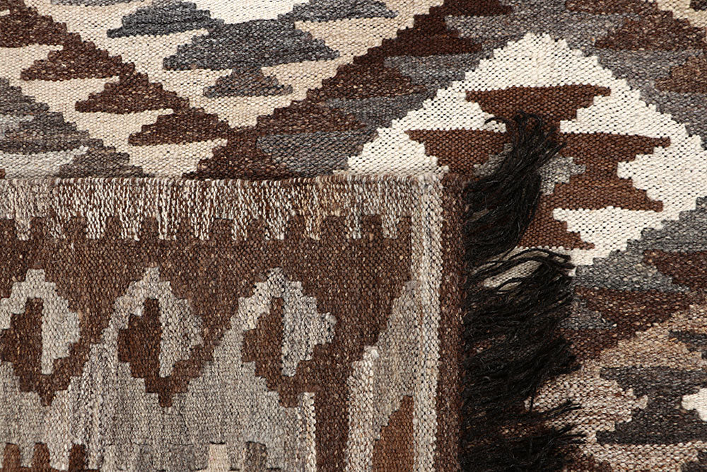 Multi Colored Kilim 4' 10 x 6' 6 - No. 66763 - ALRUG Rug Store