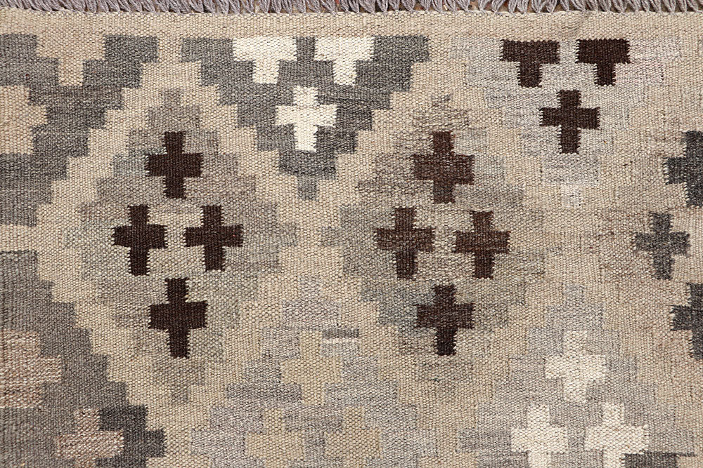 Multi Colored Kilim 4' 9 x 6' 3 - No. 66764 - ALRUG Rug Store