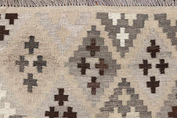 Multi Colored Kilim 4' 9 x 6' 3 - No. 66764 - ALRUG Rug Store