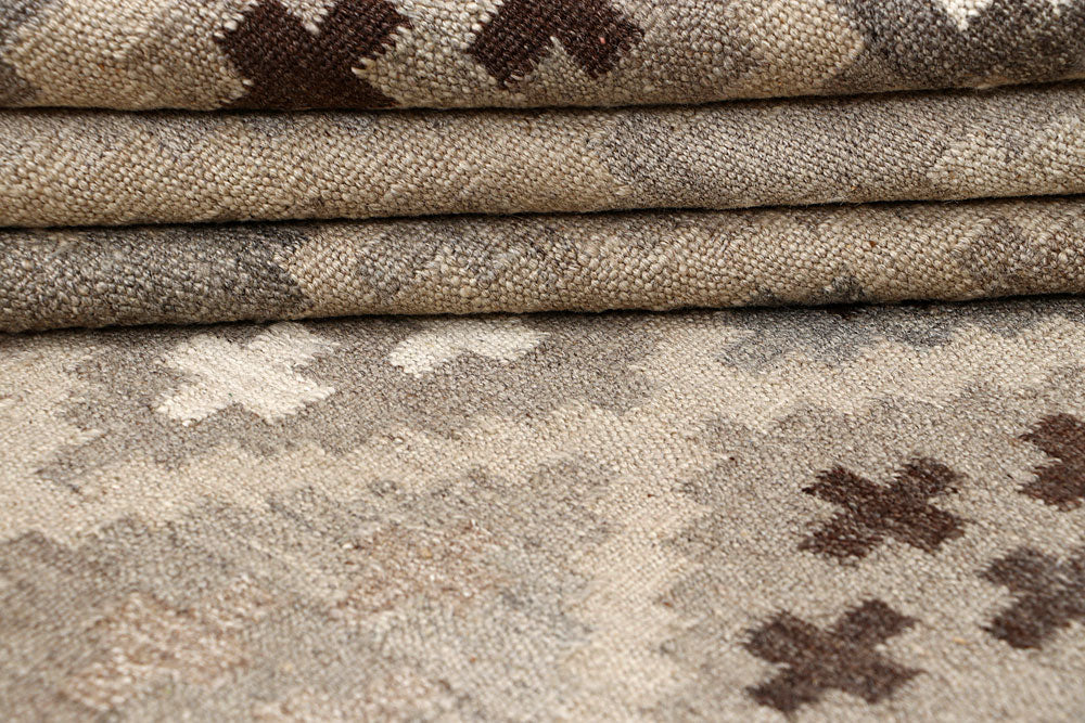 Multi Colored Kilim 4' 9 x 6' 3 - No. 66764 - ALRUG Rug Store