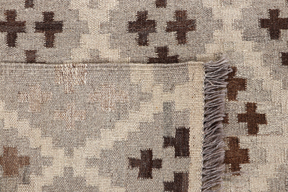 Multi Colored Kilim 4' 9 x 6' 3 - No. 66764 - ALRUG Rug Store