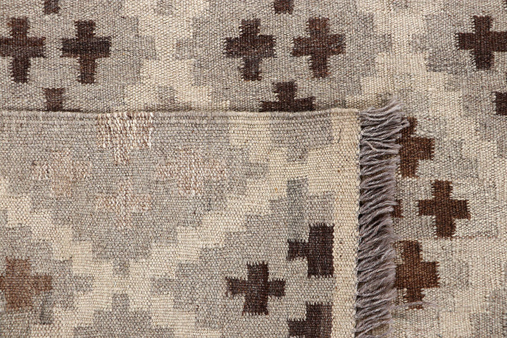 Multi Colored Kilim 4' 9 x 6' 3 - No. 66764 - ALRUG Rug Store