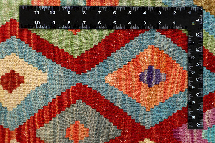 Multi Colored Kilim 4' 9 x 6' 3 - No. 66765 - ALRUG Rug Store