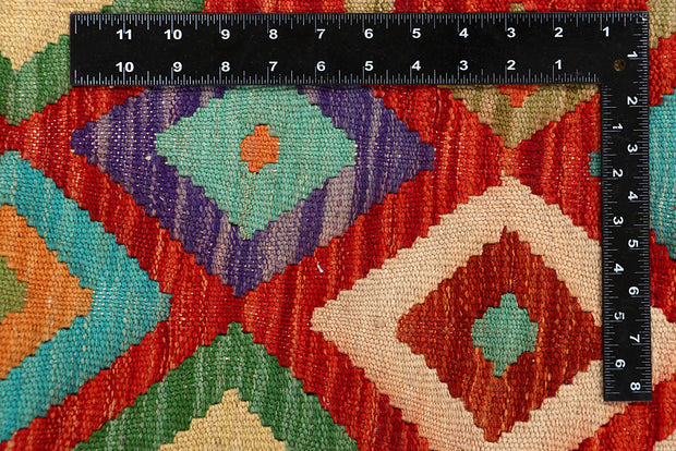 Multi Colored Kilim 4' 9 x 6' 4 - No. 66766 - ALRUG Rug Store