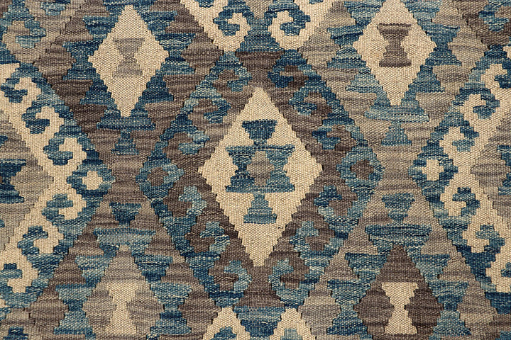 Multi Colored Kilim 5' x 6' 6 - No. 66769 - ALRUG Rug Store