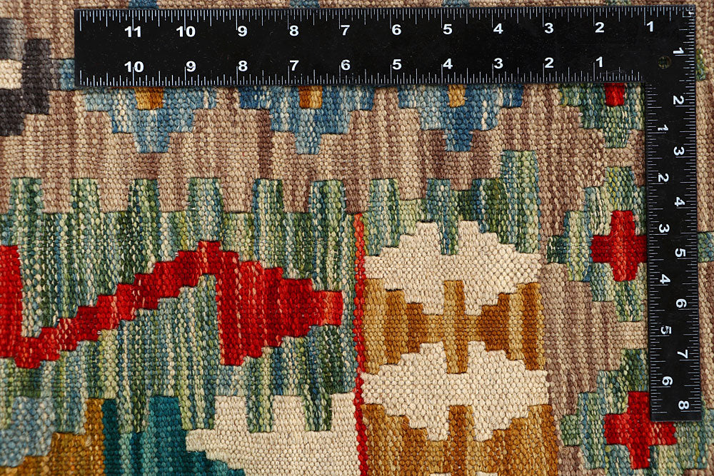 Multi Colored Kilim 5' x 6' 6 - No. 66771 - ALRUG Rug Store