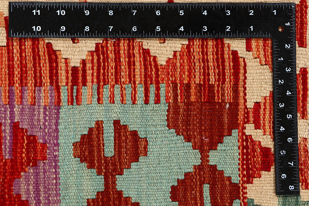 Multi Colored Kilim 4' 10 x 6' 6 - No. 66773 - ALRUG Rug Store