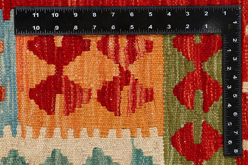 Multi Colored Kilim 4' 11 x 6' 4 - No. 66774 - ALRUG Rug Store