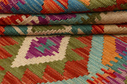 Multi Colored Kilim 4' 11 x 6' 5 - No. 66775 - ALRUG Rug Store