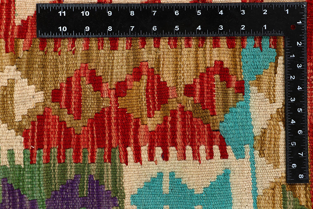 Multi Colored Kilim 5' x 6' 1 - No. 66776 - ALRUG Rug Store