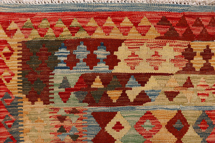 Multi Colored Kilim 5' x 6' 7 - No. 66778 - ALRUG Rug Store