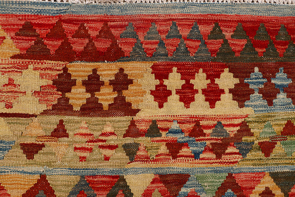 Multi Colored Kilim 5' x 6' 7 - No. 66778 - ALRUG Rug Store