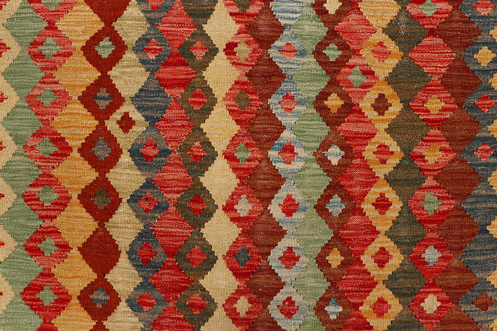 Multi Colored Kilim 5' x 6' 7 - No. 66778 - ALRUG Rug Store