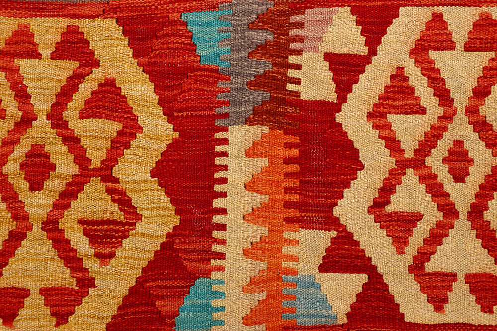 Multi Colored Kilim 4' 10 x 6' 9 - No. 66780 - ALRUG Rug Store