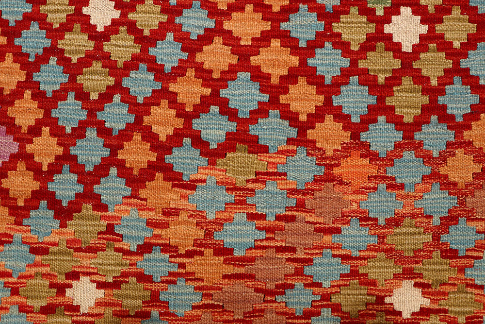 Multi Colored Kilim 4' 11 x 6' 8 - No. 66782 - ALRUG Rug Store