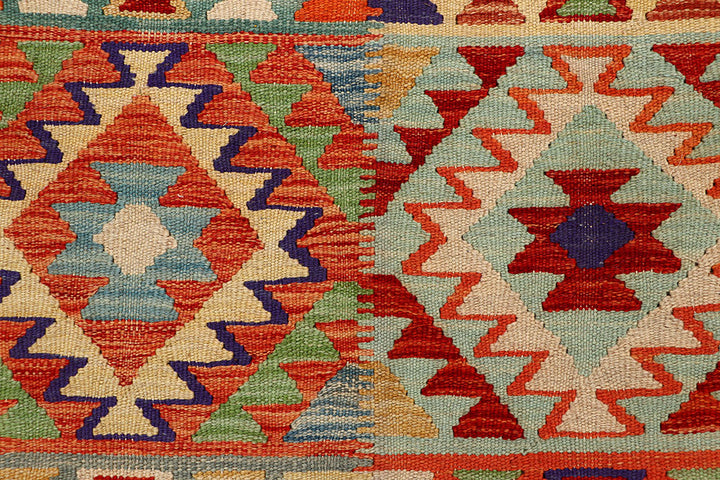 Multi Colored Kilim 4' 9 x 6' 6 - No. 66784 - ALRUG Rug Store