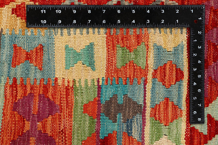 Multi Colored Kilim 4' 9 x 6' 6 - No. 66784 - ALRUG Rug Store