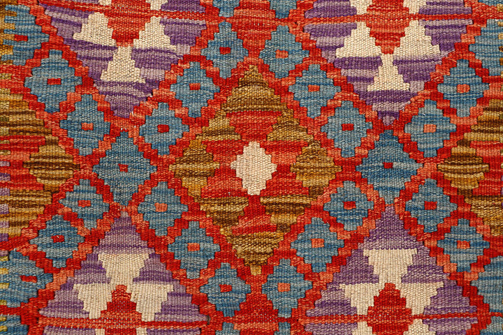 Multi Colored Kilim 5' 1 x 6' 6 - No. 66785 - ALRUG Rug Store