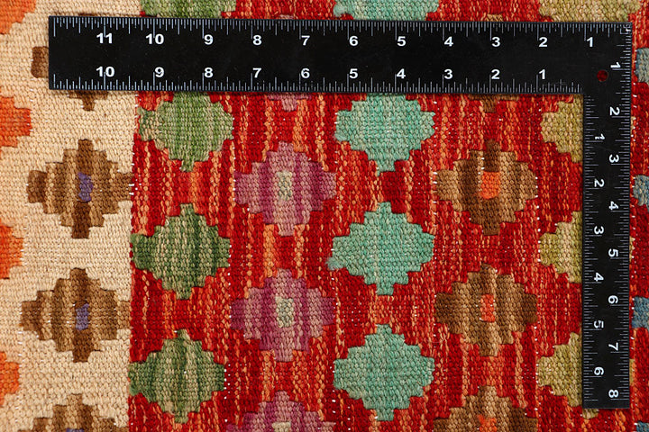 Multi Colored Kilim 5' 2 x 6' 5 - No. 66787 - ALRUG Rug Store