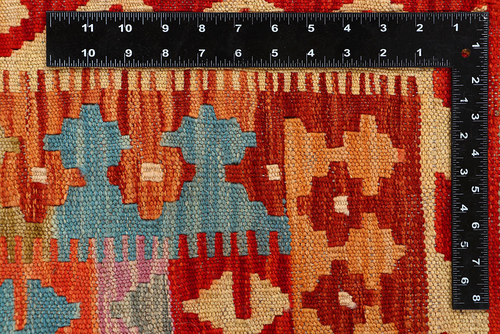Multi Colored Kilim 4' 10 x 6' 5 - No. 66789 - ALRUG Rug Store