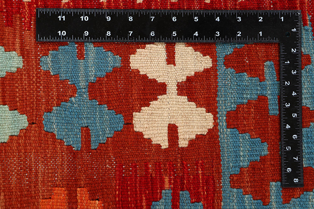 Multi Colored Kilim 5' 2 x 6' 6 - No. 66790 - ALRUG Rug Store