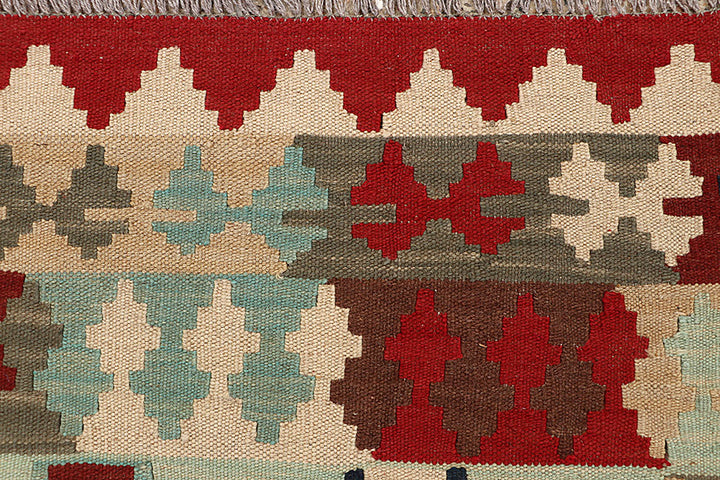 Multi Colored Kilim 4' 11 x 6' 7 - No. 66791 - ALRUG Rug Store