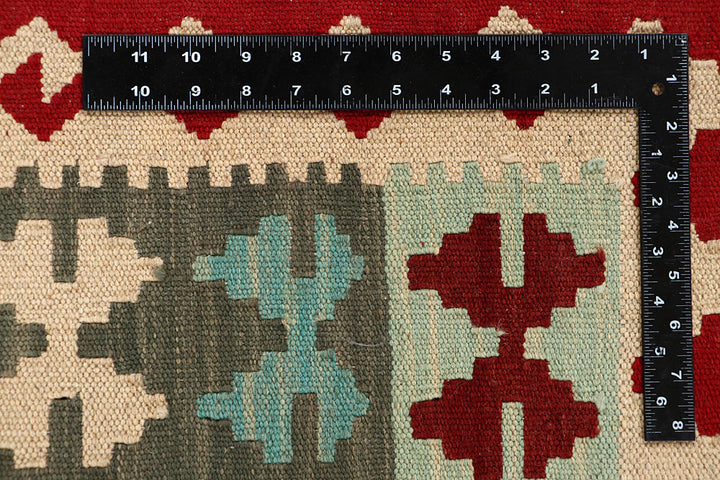 Multi Colored Kilim 4' 11 x 6' 7 - No. 66791 - ALRUG Rug Store