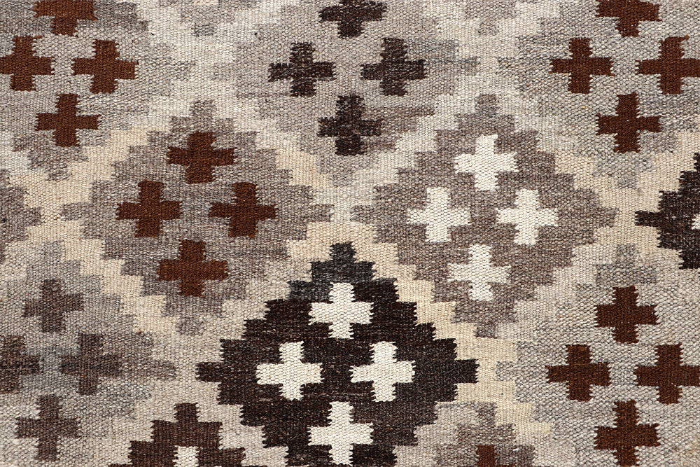 Multi Colored Kilim 5' x 6' 6 - No. 66792 - ALRUG Rug Store