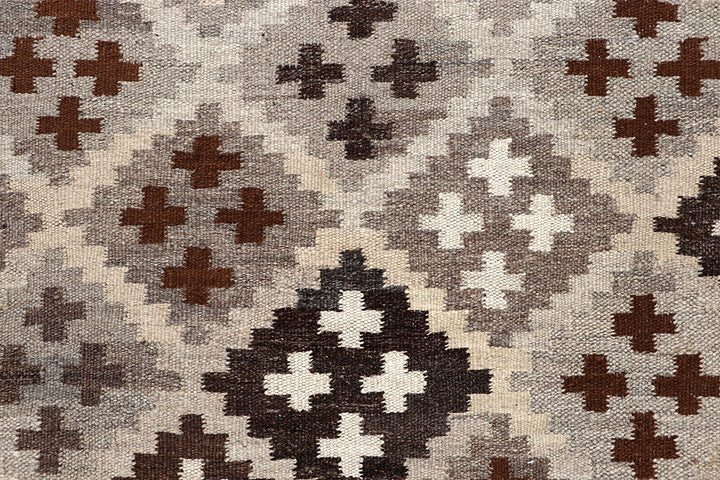 Multi Colored Kilim 5' x 6' 6 - No. 66792 - ALRUG Rug Store