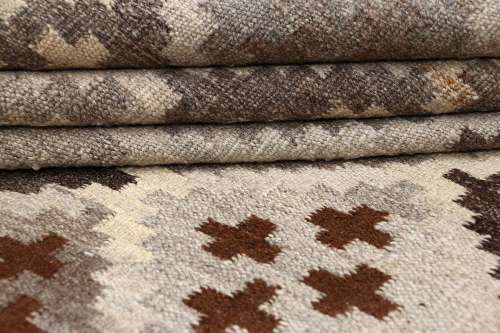 Multi Colored Kilim 5' x 6' 6 - No. 66792 - ALRUG Rug Store