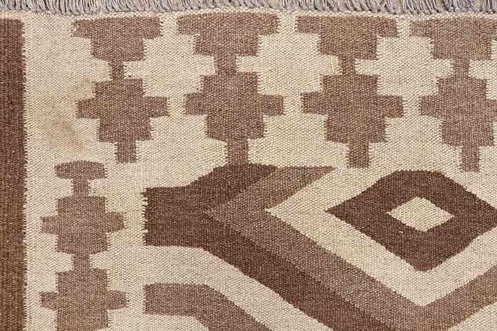 Multi Colored Kilim 4' 8 x 6' 4 - No. 66794 - ALRUG Rug Store