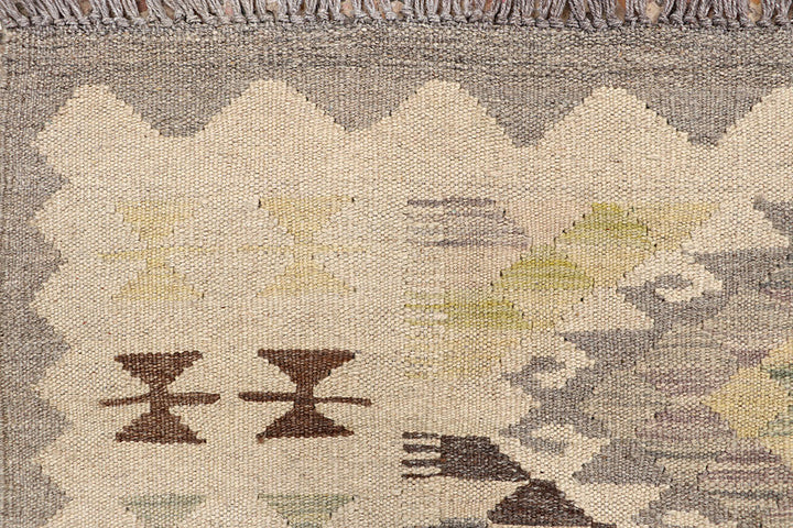 Multi Colored Kilim 4' 11 x 6' 8 - No. 66795 - ALRUG Rug Store