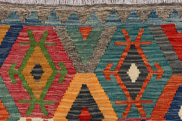 Multi Colored Kilim 4' 11 x 6' 7 - No. 66796 - ALRUG Rug Store