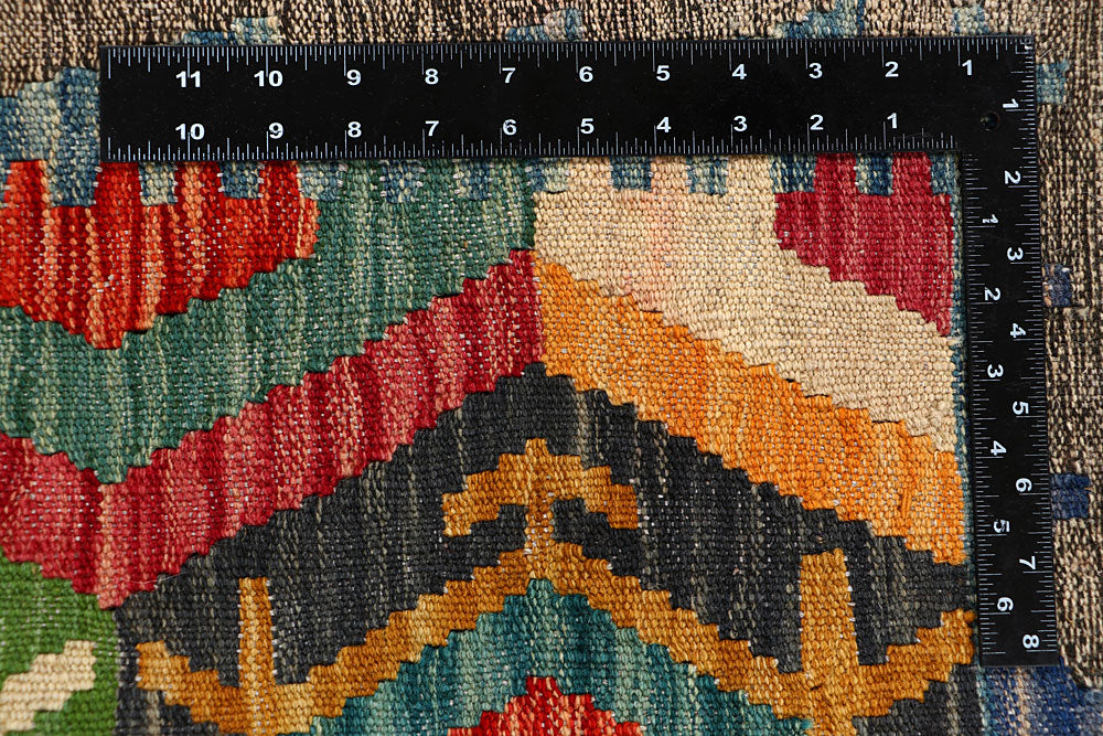 Multi Colored Kilim 4' 11 x 6' 7 - No. 66796 - ALRUG Rug Store