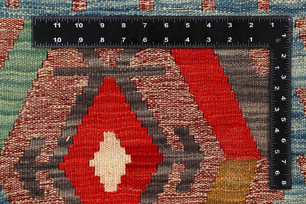 Multi Colored Kilim 5' x 6' 6 - No. 66797 - ALRUG Rug Store