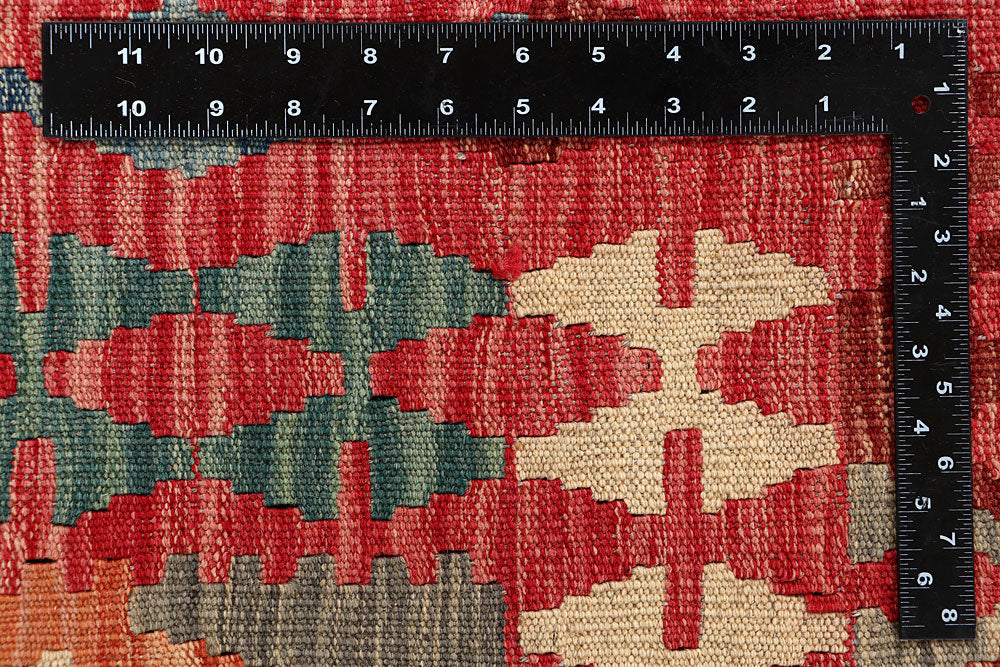 Multi Colored Kilim 5' x 6' 6 - No. 66798 - ALRUG Rug Store