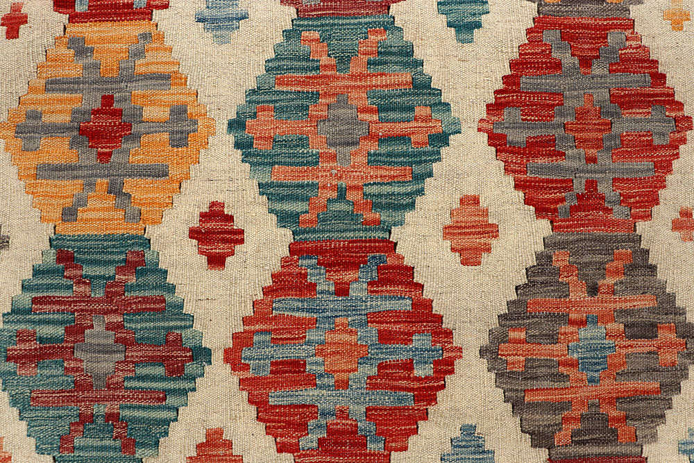 Multi Colored Kilim 4' 11 x 6' 6 - No. 66799 - ALRUG Rug Store
