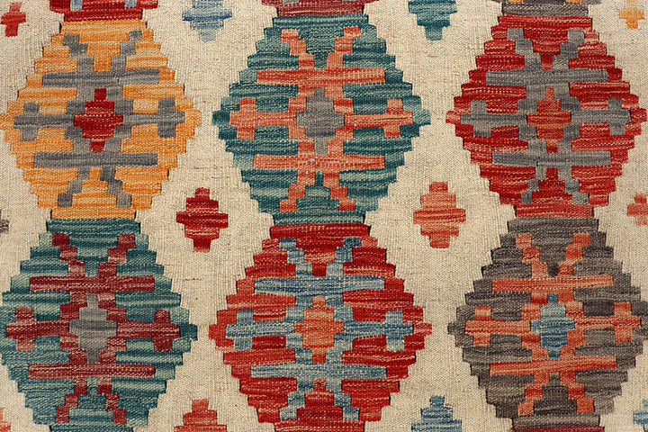Multi Colored Kilim 4' 11 x 6' 6 - No. 66799 - ALRUG Rug Store