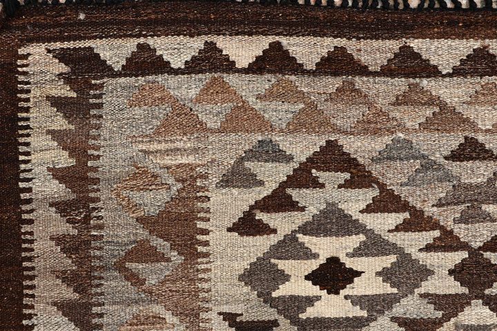 Multi Colored Kilim 4' 8 x 6' 6 - No. 66802 - ALRUG Rug Store