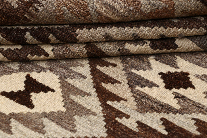 Multi Colored Kilim 4' 8 x 6' 6 - No. 66802 - ALRUG Rug Store