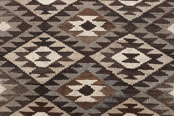Multi Colored Kilim 4' 11 x 6' - No. 66803 - ALRUG Rug Store