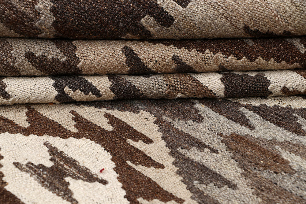 Multi Colored Kilim 4' 11 x 6' - No. 66803 - ALRUG Rug Store