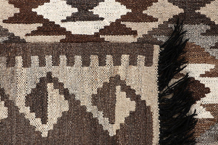 Multi Colored Kilim 4' 11 x 6' - No. 66803 - ALRUG Rug Store