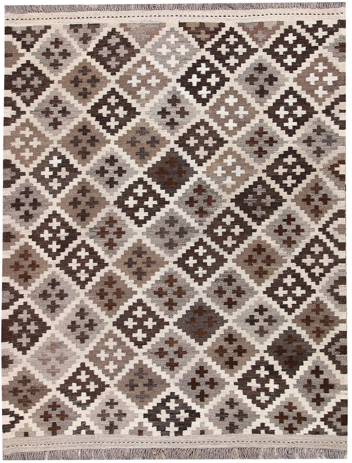 Multi Colored Kilim 5' x 6' 7 - No. 66805 - ALRUG Rug Store